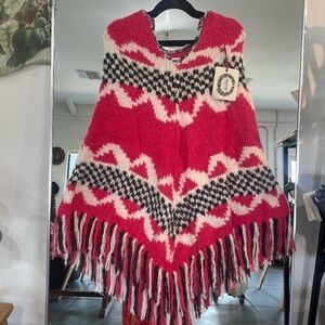 Frantic Fur Elise Poncho